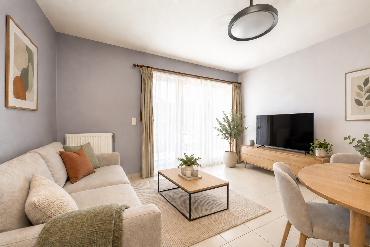 Visualisatie van de woonruimte van appartement Patersstraat 161 bus 6 in Turnhout